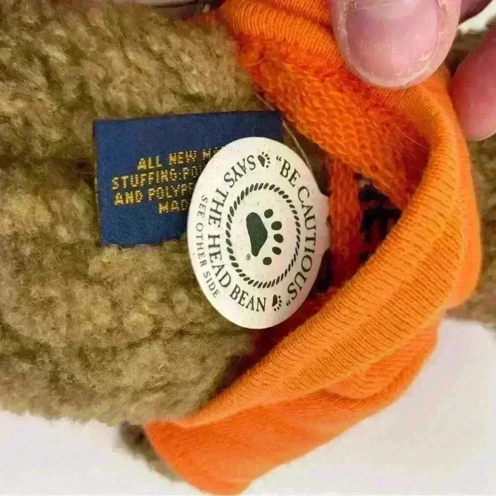 Vintage 🎃 Boyds Bears T.J. Trickster Halloween 2002 Trick or treat smell my feet